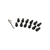 Cometic Header Bolts 3 / 8 - 16 3 / 4in Grade 5 Black Oxide Finish With Hex and Socket Head