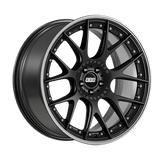 BBS CH-RII 21" 5x112 Satin Black w/ Polished Lip by BBS