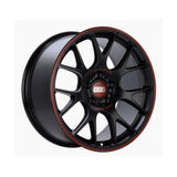 BBS CH-R Nurburgring Edition 19" 5x112 Satin Black w/ Red Lip