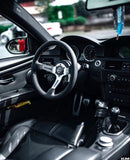 Renown Leather Renown Chicane Steering Wheel Silver Motorsport / Tricolor ChiSLM