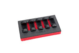 5 Piece Strut Nut Socket Set by Tuhls TUHLS-0035