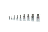 9-Piece Triple Square Socket Set by Tuhls TUHLS-0034
