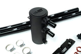 Velt Sport Catch Can Kit - VW/Audi / 2.0T FSI / 8P / A3 / Mk5 / GTI / GLI / Mk6 / R / B6 / Passat by Velt Sport VELT-CC-BLK-FSI-SILI-KT