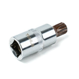Tuhls 1/2" Drive Short M12 Triple Square Socket