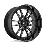 Fuel Wheels D761 Clash 22" 6x135 Gloss Black Milled by Fuel Offroad D76122008947