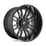 Fuel Wheels D761 Clash 22" 8x170 Gloss Black Milled by Fuel Offroad D76122201747