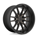 Fuel Wheels D762 Clash 20" 6x135 Matte Black Double Dark Tint by Fuel Offroad D76220008947