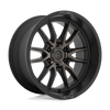 Fuel Wheels D762 Clash 17" 6x114.3 Matte Black Double Dark Tint - 17x9 et01 / 6x114.3 / cb66.06