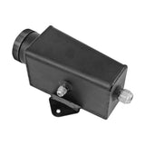 SPA Performance 26.8x19.6" Lightweight Late Model Radiator (Double Pass) w/ Power Steering Tank Firewall Mount w/ Black Cap (Right Inlet) by SPA Performance CMBDRTUS007