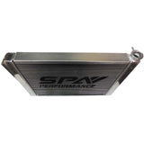 SPA Performance 26.8x19.6" Lightweight Late Model Radiator (Double Pass) w/ Remote Fill Tank (Blue Cap) by SPA Performance CMBDRTUS009