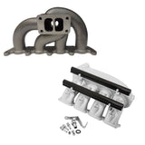 SPA Performance T3 Twin Scroll Turbo Manifold w/ Cast Aluminum Intake Manifold - VW / Mk4 / GTI by SPA Performance CMBDRTUS029