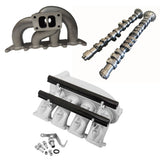 SPA Performance T3 Twin Scroll Turbo Manifold w/ Cast Aluminum Intake Manifold & 252/260 High Performance Camshaft Set - VW / Mk4 / GTI by SPA Performance CMBDRTUS030