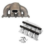 VW MKIV GTI T3 turbo manifold + Cast Aluminum Intake Manifold by SPA Performance CMBDRTUS027