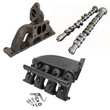 SPA Performance Turbocharger Exhaust Manifold (T3 Twin Scroll Top Mount Flange) w/ Cast Aluminum Intake Manifold & 252/260 High Performance Camshaft Set - VW / Mk4 / GTI by SPA Performance CMBDRTUS040
