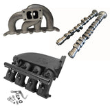 SPA Performance T3 Twin Scroll Turbo Manifold w/ Cast Aluminum Intake Manifold & 252/260 High Performance Camshaft Set - VW / Mk4 / GTI by SPA Performance CMBDRTUS042