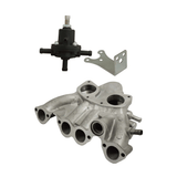 VW MKI MKII GTI 1.8L 2.0L 8V SOHC SINGLE DOWNDRAFT INTAKE MANIFOLD + 0-30 PSI Fuel pressure regulator + Bracket by SPA Performance CMBTIN06C040142