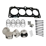 SPA Performance Forged Piston Set (82mm) w/ Decompression Head Gasket Spacer (1.5mm) & 136mm Head Stud Set by SPA Performance CMBUSAMVLPTW0303