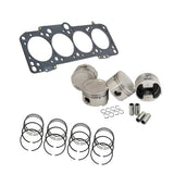 SPA Performance Forged Piston Set (83.5mm) w/ Decompression Head Gasket Spacer (1.5mm) - VW/Audi / 2.0L 20v by SPA Performance CMBUSAMVLPTW24002