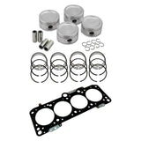 SPA Performance Forged Piston & Rings Set (81mm) w/ Decompression Head Gasket Spacer (1.5mm) - VW / 1.8L 8v by SPA Performance CMBUSAMVSSSU40V181001