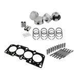 SPA Performance Forged Flat Top Piston & Rings Set (83.5mm) w/ Decompression Head Gasket Spacer (1.5mm) & 136mm Head Stud Set - VW / ABA 2.0L 8v by SPA Performance CMBUSAMVLPTW20002