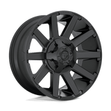 Fuel Wheels D437 Contra 20" 5x139.7/5x150 Satin Black by Fuel Offroad D43720007047