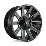 Fuel Wheels D615 Contra 20" 8x170 Gloss Black Milled by Fuel Offroad D61520901757