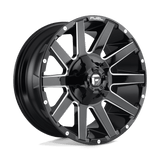 Fuel Wheels D615 Contra 20" 8x180 Gloss Black Milled by Fuel Offroad D61520901857