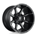 Fuel Wheels D556 Coupler 20" 8x165.1 Matte Black Double Dark Tint by Fuel Offroad D55620008250