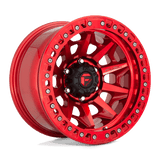 Fuel Wheels D113 Covert Beadlock 17" 6x139.7 Candy Red by Fuel Offroad D11317908445