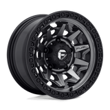 Fuel Wheels D716 Covert 15" 5x139.7 Matte Gun Metal Black Bead Ring by Fuel Offroad D71615808540E