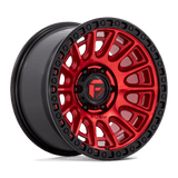 Fuel Wheels D834 Cycle 17" 6x139.7 Candy Red With Black Ring by Fuel Offroad D83417858457
