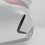 Revozport Carbon Fiber Rear Bumper Canards - BMW F92 M8