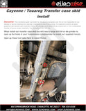 EuroWise Transfer Case Skid for the GEN 1 & 2 Cayenne/Touareg/Q7 by Eurowise EWCTQTRANSKID