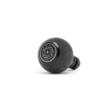 BFI BFI GS2 Heavy Weight Shift Knob - VW/Audi Auto/DSG - Charcoal Black Alcantara / Black Anodized GS2DGSCU
