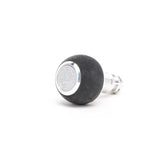 BFI BFI GS2 Heavy Weight Shift Knob - BMW Auto - Style 2 - Charcoal Black Alcantara / Machined Finish GS2U-13-29002