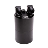 Chase Bays - 10AN 90 Deg L-Fitting Inlet -10AN Straight Outlet Oil Catch Can by Chase Bays CB-OILCATCH-10AN90L-10AN
