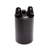 Chase Bays - 10AN 90 Deg L-Fitting Inlet 10AN Straight Outlet Oil Catch Can w/Type 1 Bracket by Chase Bays CB-OILCATCH-10AN90L-10AN-001