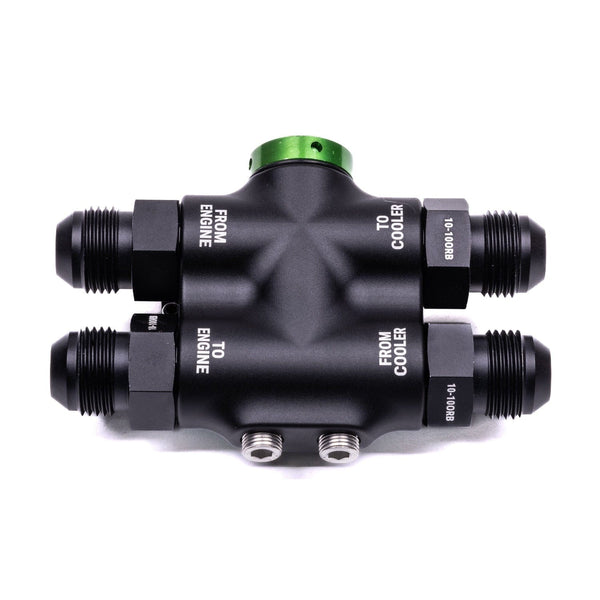 Chase Bays Remote Thermostatic Oil Cooler Adapter by Chase Bays CB-ILTSTAT-10