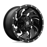 Fuel Wheels D574 Cleaver 17" 5x114.3/5x127 Gloss Black Milled by Fuel Offroad D57417902645