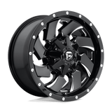 Fuel Wheels D574 Cleaver 18" 6x135/6x139.7 Gloss Black Milled by Fuel Offroad D57418909857
