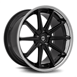 Curva Concepts Curva C24 20" Blank Gloss Black Stainless Chrome Lip