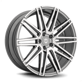 Curva Concepts Curva C48 20" Blank Gun Metal Machine Face