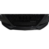 EuroGear DEVAL Carbon Fiber Front Splitter - B8 Audi S4 + A4 S-Line