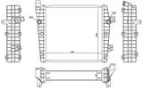 Radiator - Porsche | 95810621200
