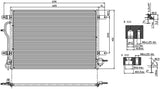 Air Conditioning Condenser - VW/Audi | 8E0260403B