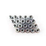 Lug Nuts - Open-Ended Cone Seat / Silver / 12x1.5 (Full set of 20) by UroTuning Kits D95-LNCOES-KT20