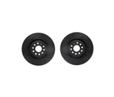 Dynamic Friction Company DFC Drilled and Slotted Rear Black Rotor Set (310x22mm) - VW/Audi / Mk5 / Mk6 / Mk7 / Golf / Jetta / & More 5Q0615601E-DFC-KT