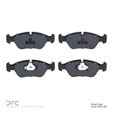Dynamic Friction 1982-1993 BMW M3 Front Low Metallic Track/Street Pads by Dynamic Friction Company 1000-0253-00