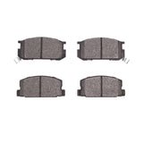 Dynamic Friction 1984-1987 Toyota Corolla (US/Canada) Front Low Metallic Track/Street Pads by Dynamic Friction Company 1000-0282-00