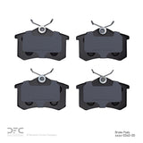 Dynamic Friction 1985-2024 Audi A6 Quattro Rear Low Metallic Track/Street Pads by Dynamic Friction Company 1000-0340-00